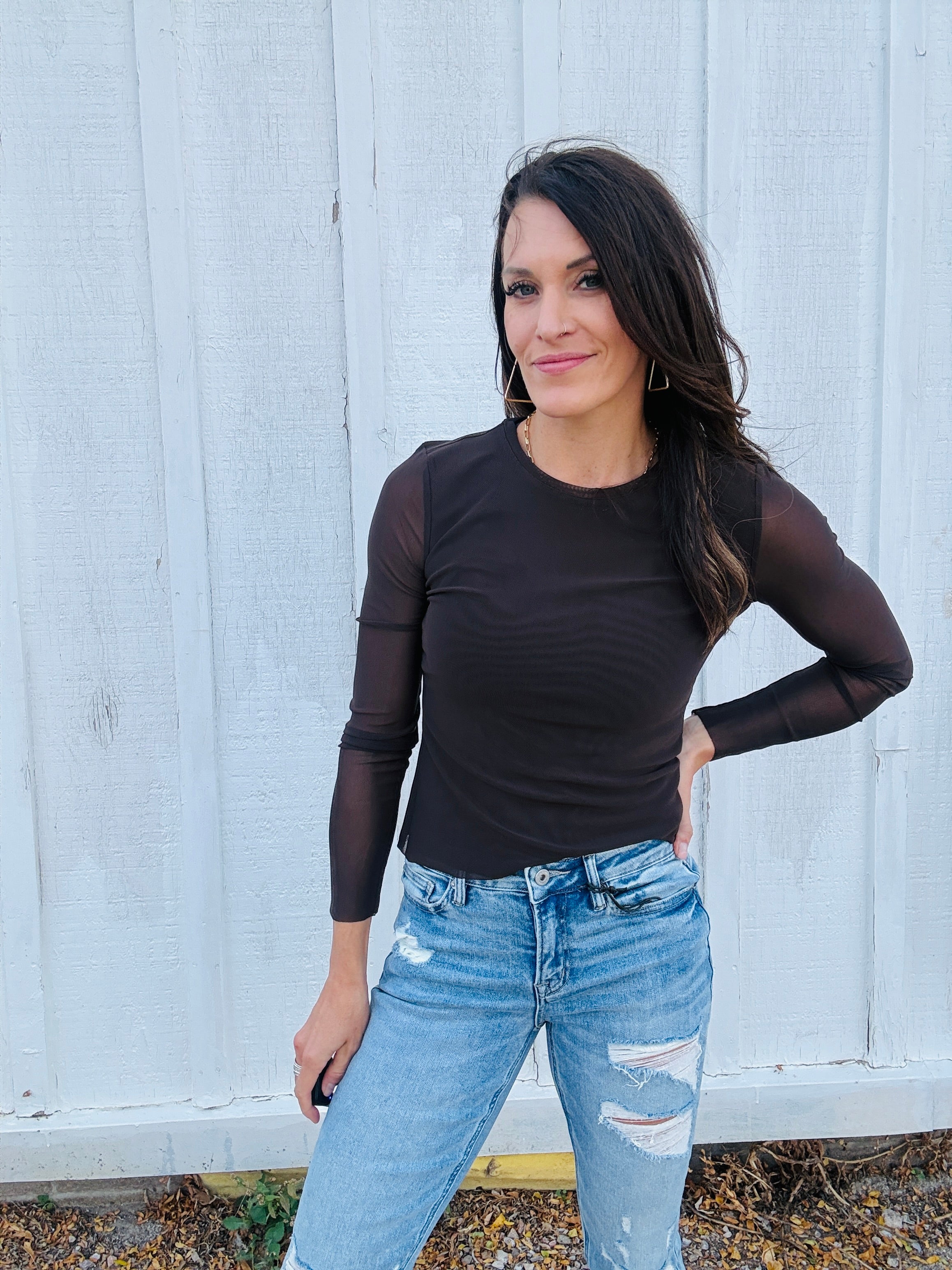 Steve Madden Sandy Knit Top