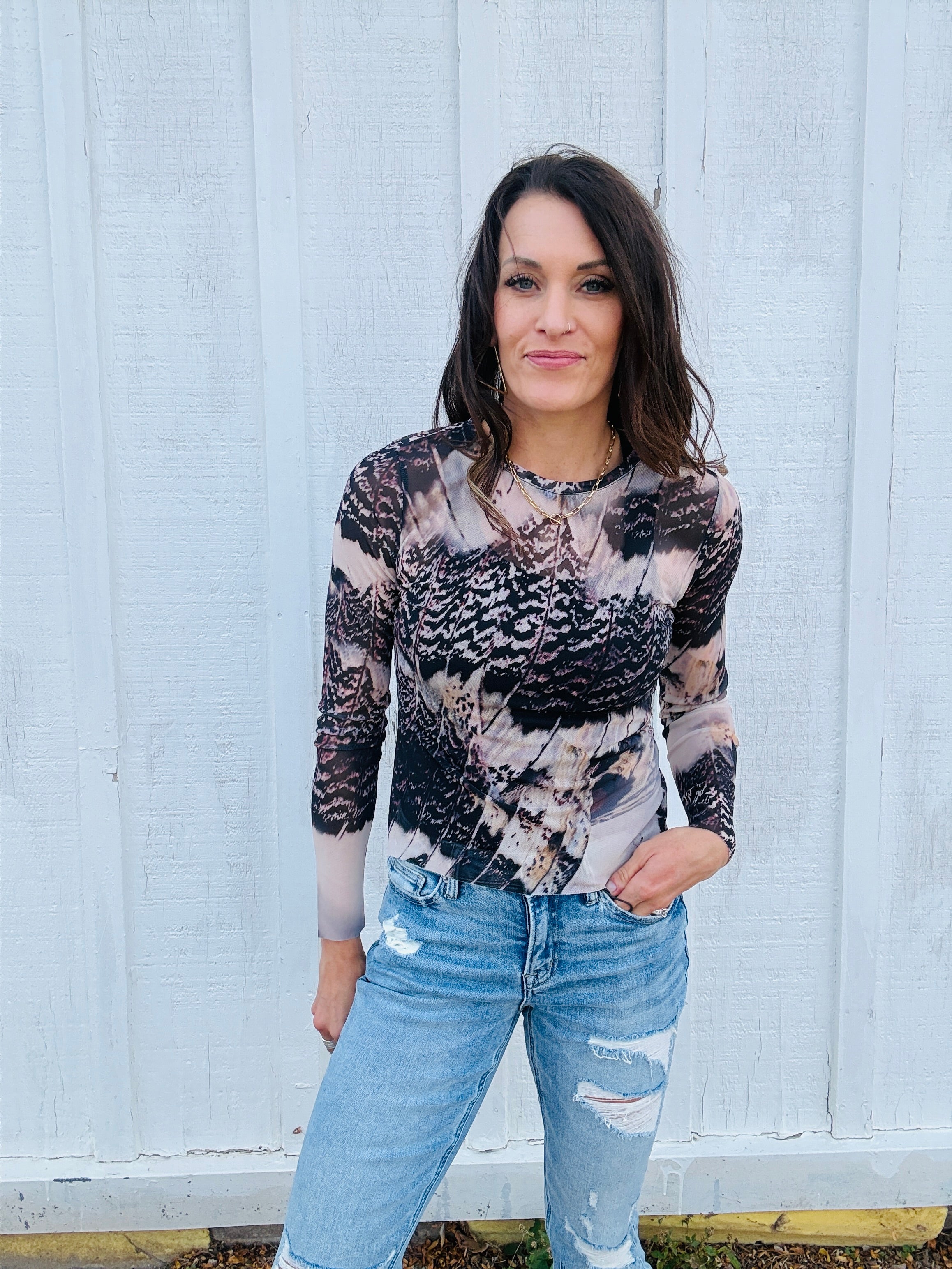 Steve Madden Moon Shadow Top