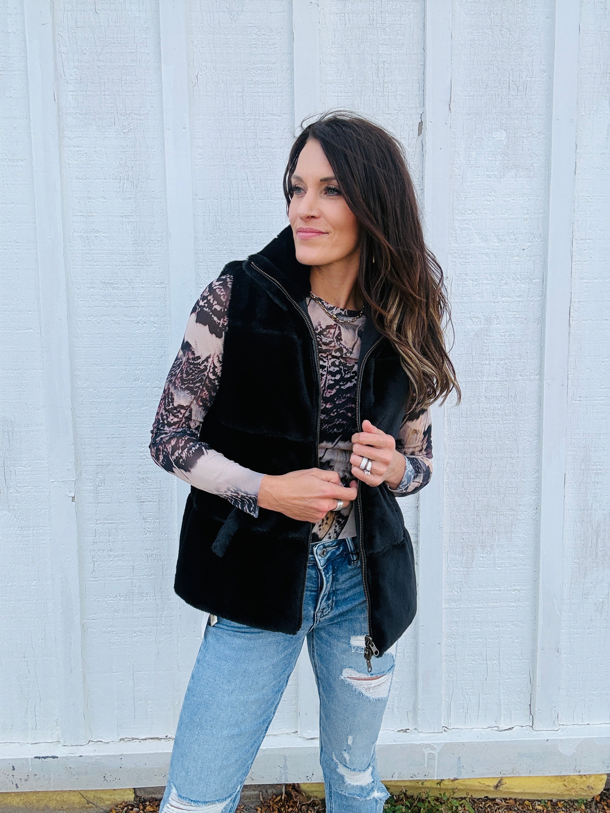 Dylan Sarah Side-Zip Vest