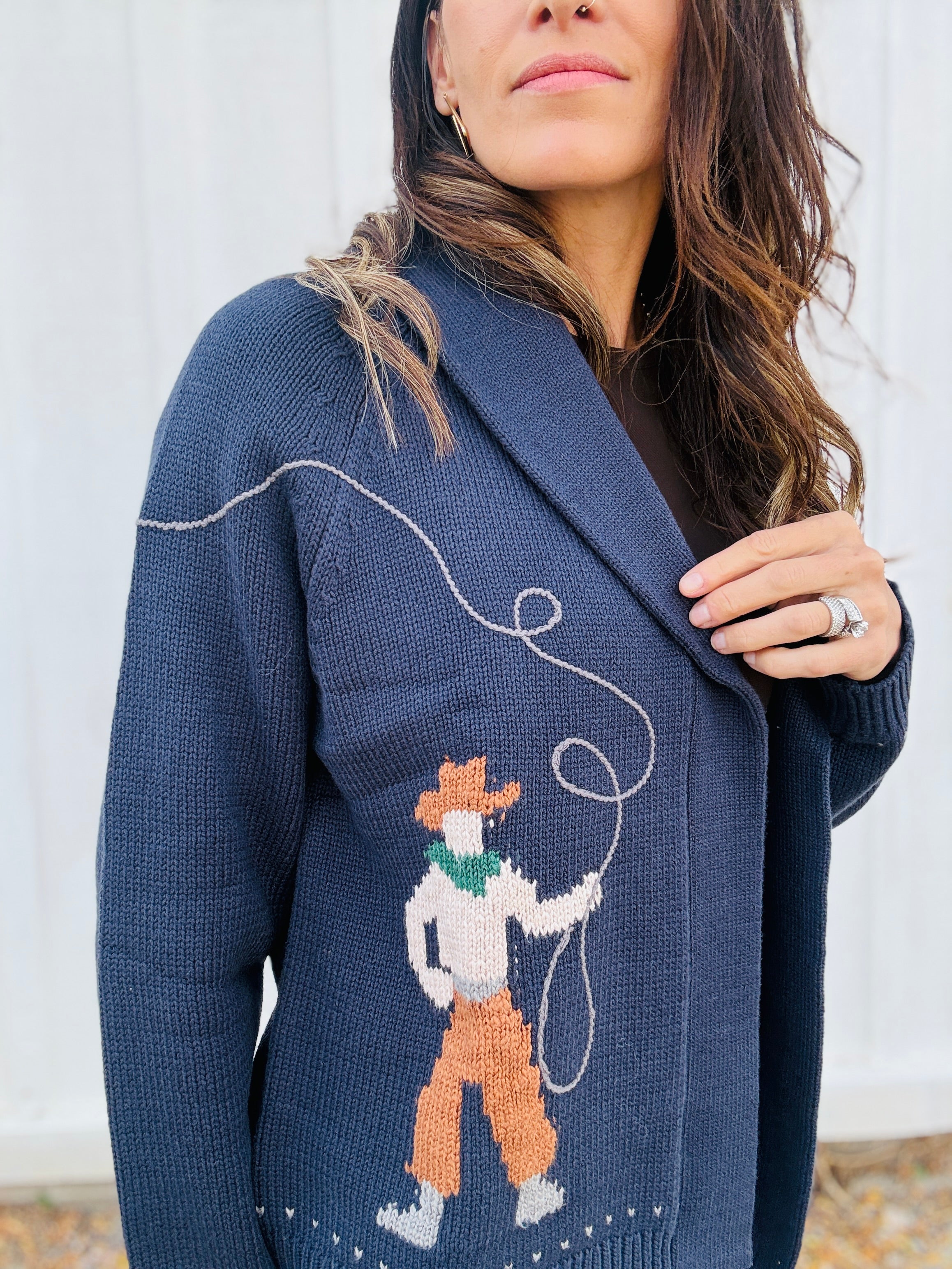 Howdy Cowboy Cardigan
