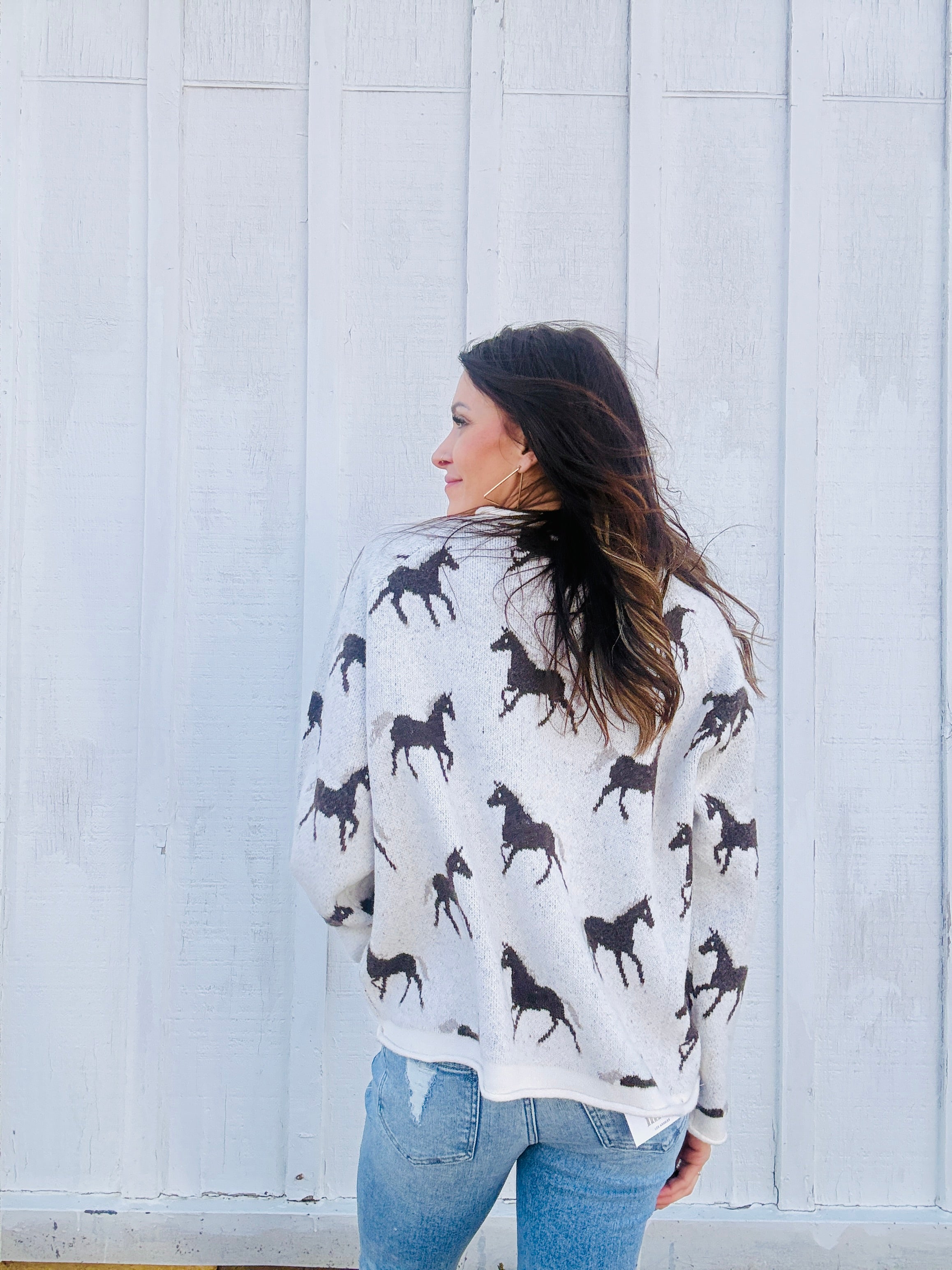 Horsin' Around Sweater