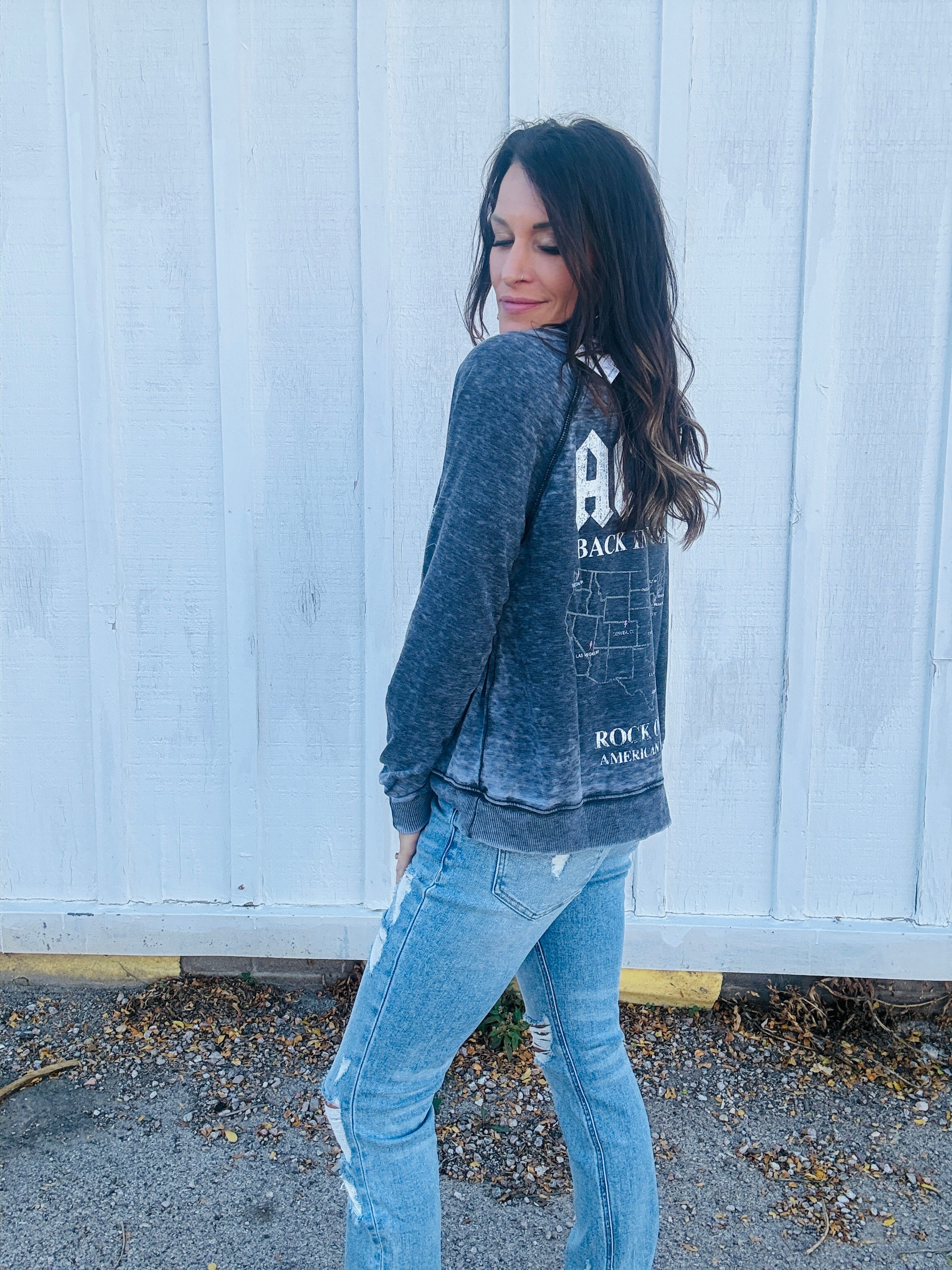 RK AC/DC Back in Black Sweatshirt
