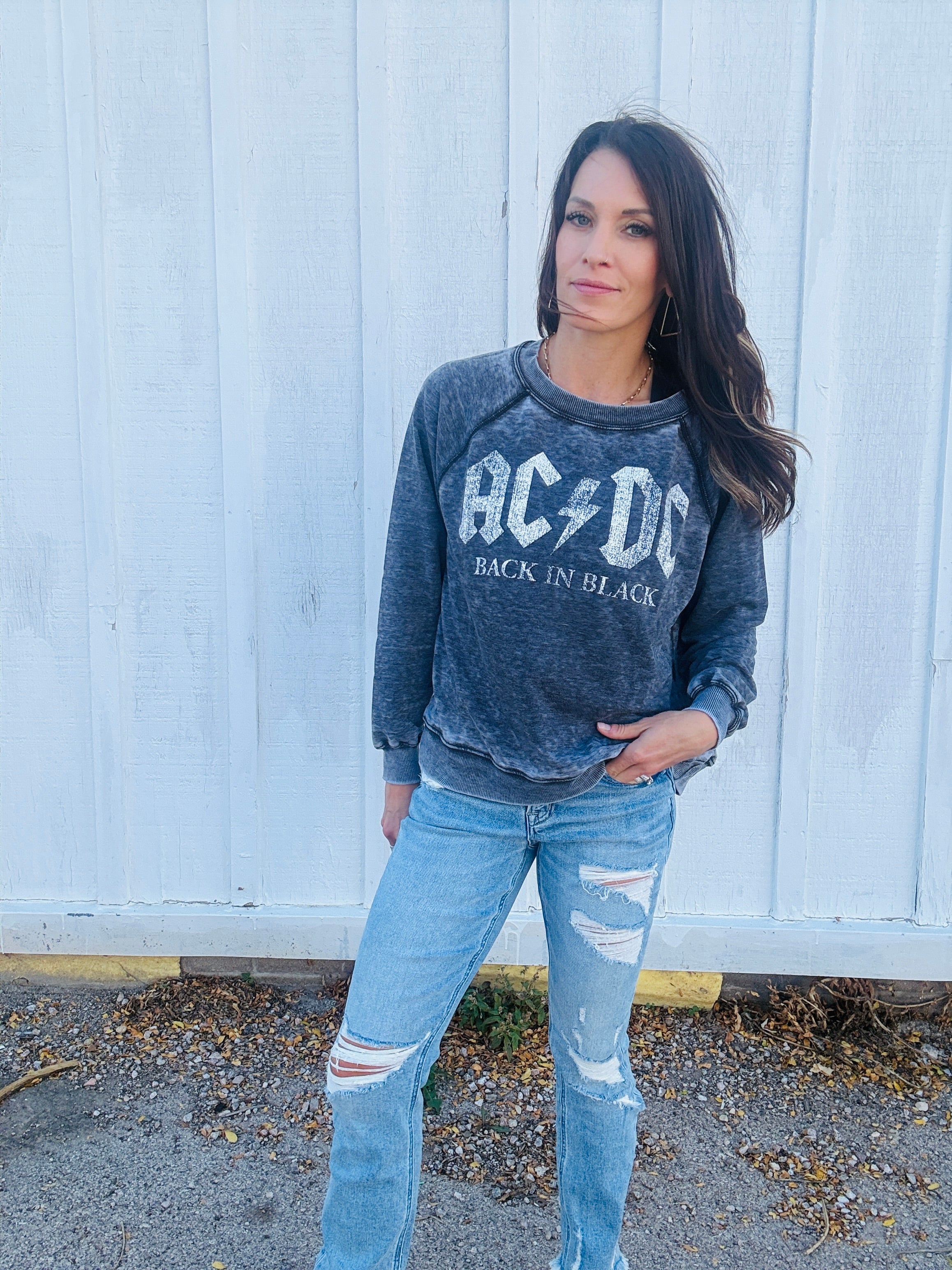 RK AC/DC Back in Black Sweatshirt