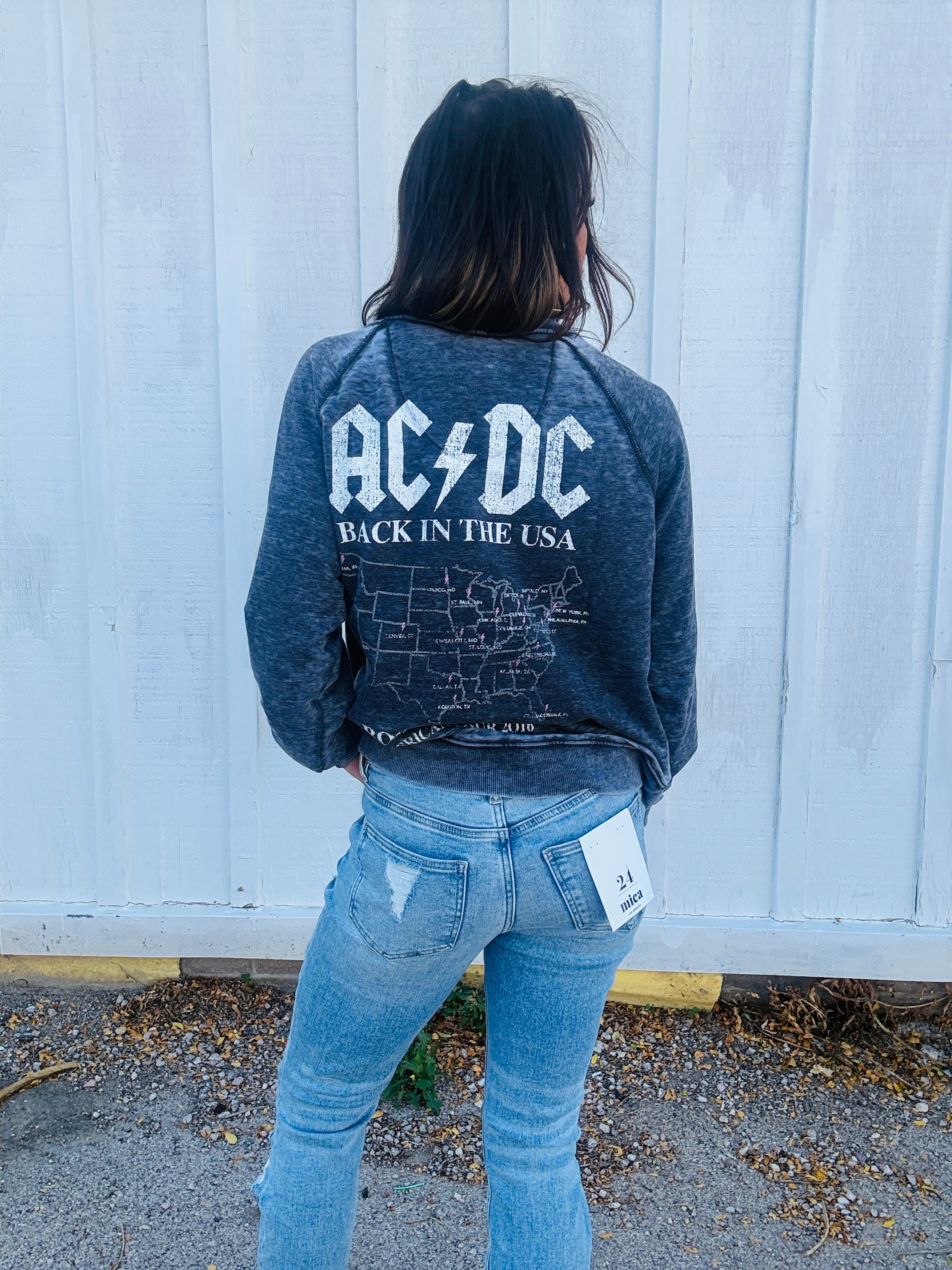 RK AC/DC Back in Black Sweatshirt