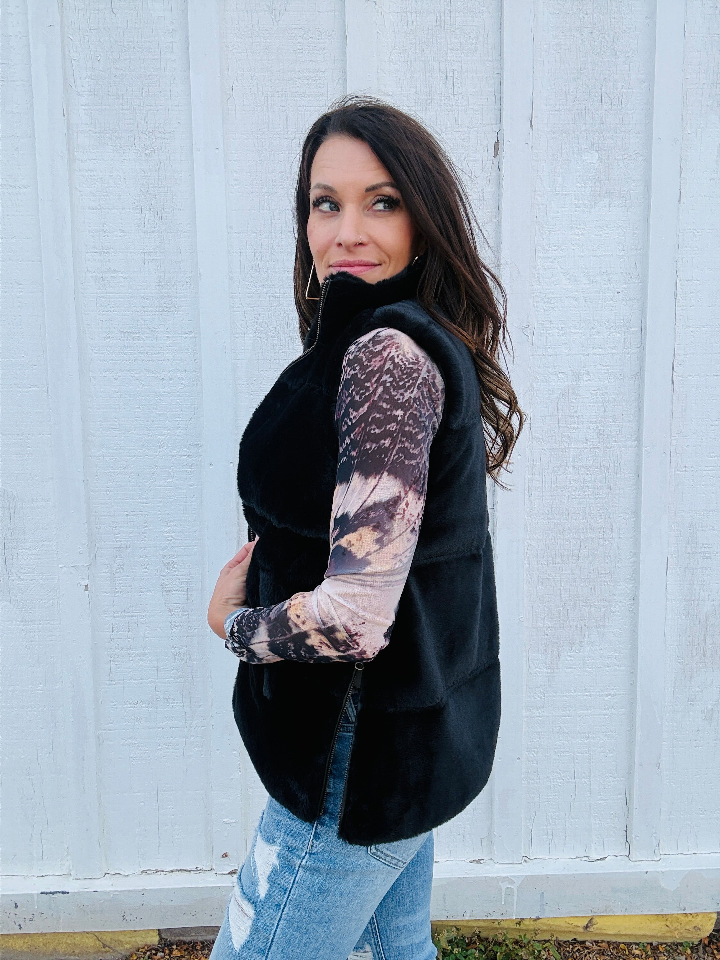 Dylan Sarah Side-Zip Vest
