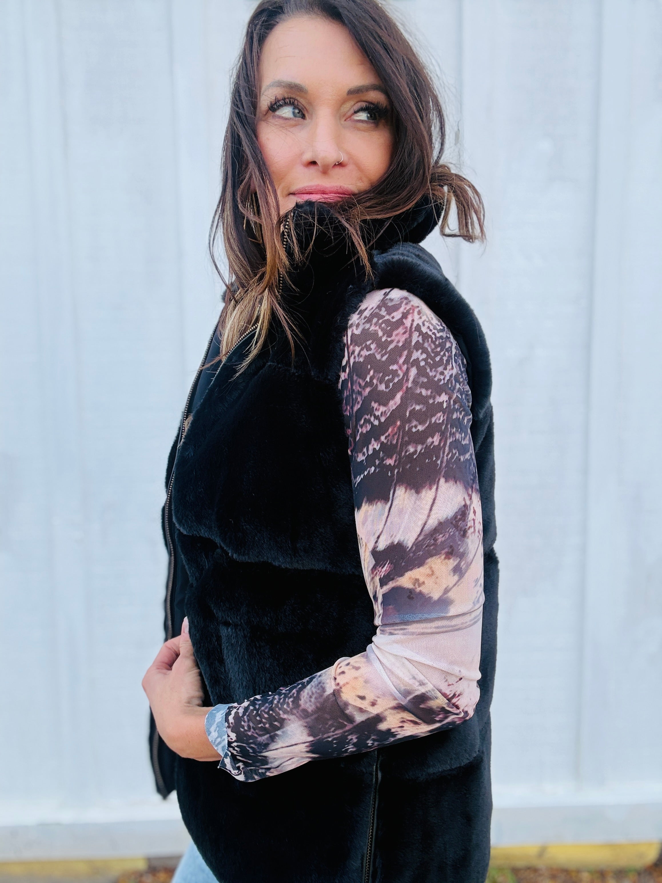 Dylan Sarah Side-Zip Vest