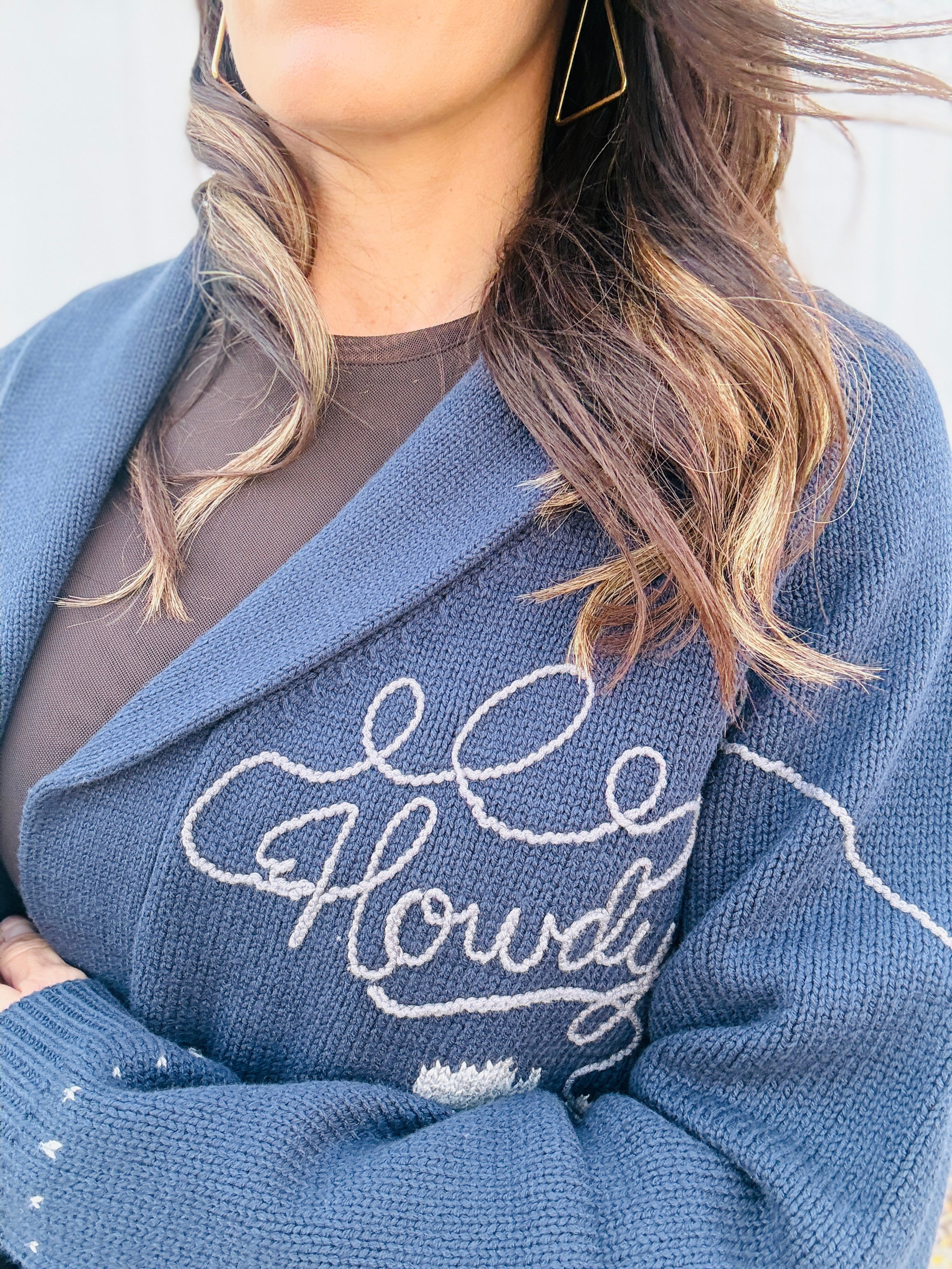 Howdy Cowboy Cardigan