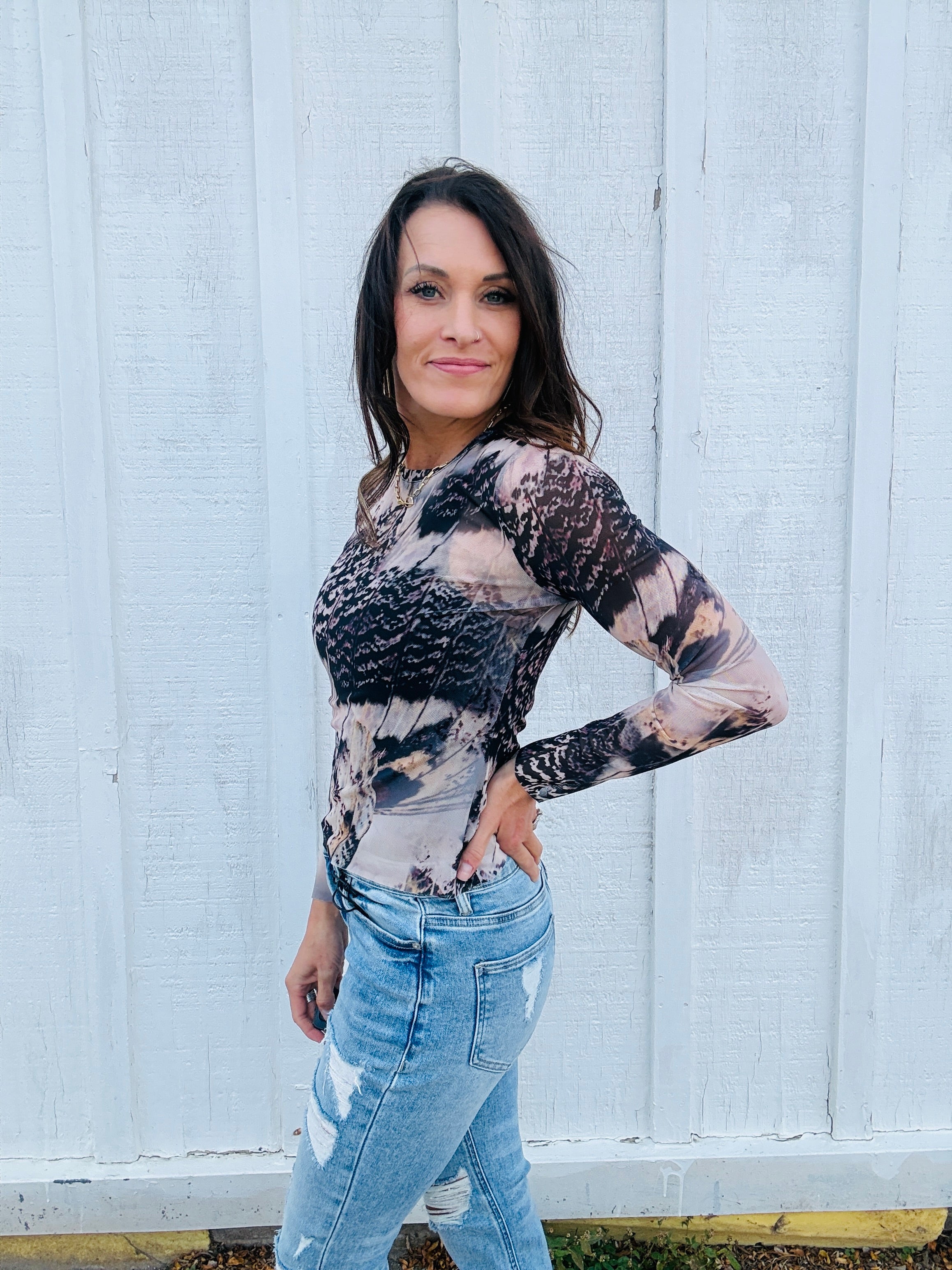 Steve Madden Moon Shadow Top