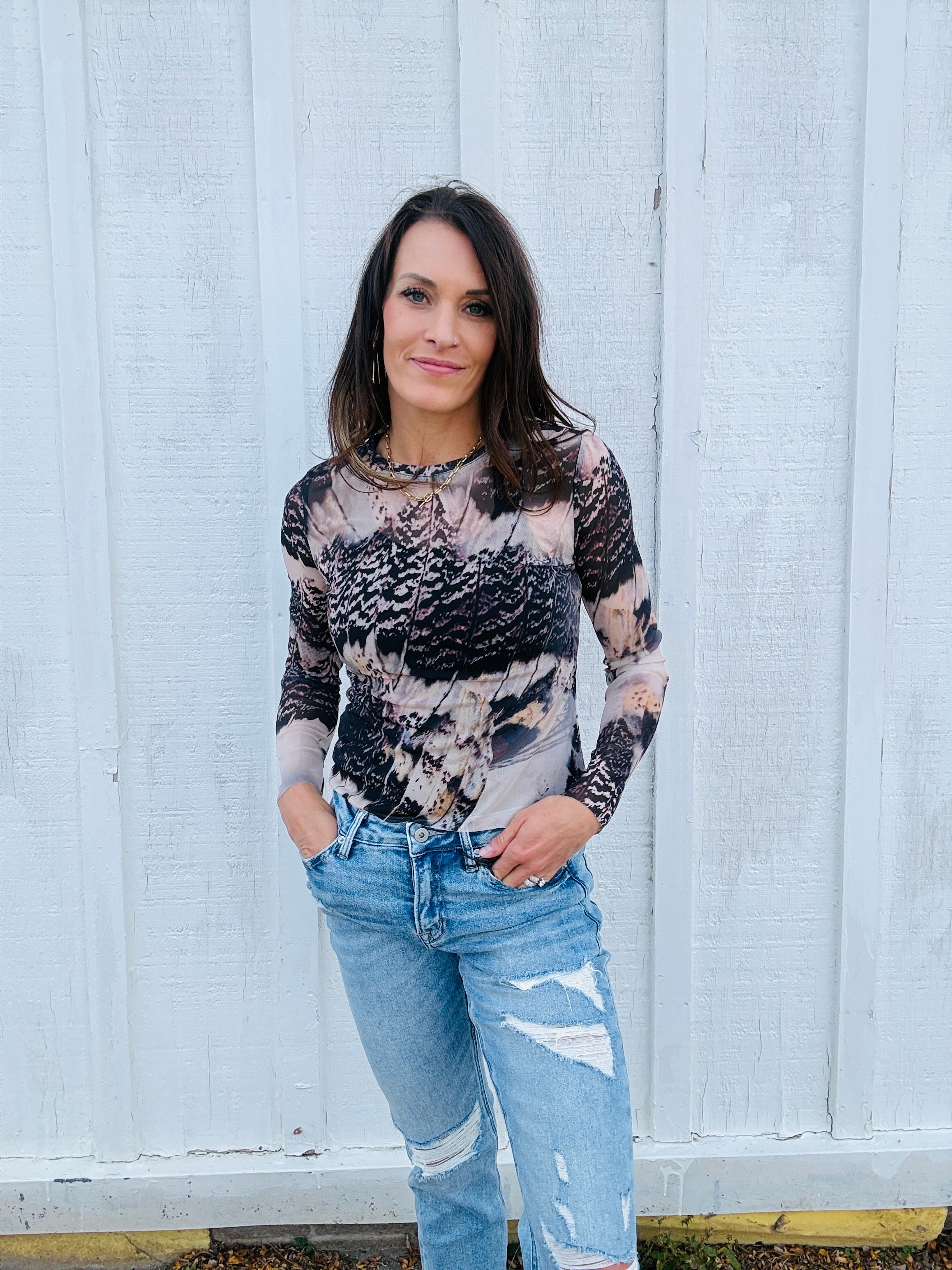 Steve Madden Moon Shadow Top