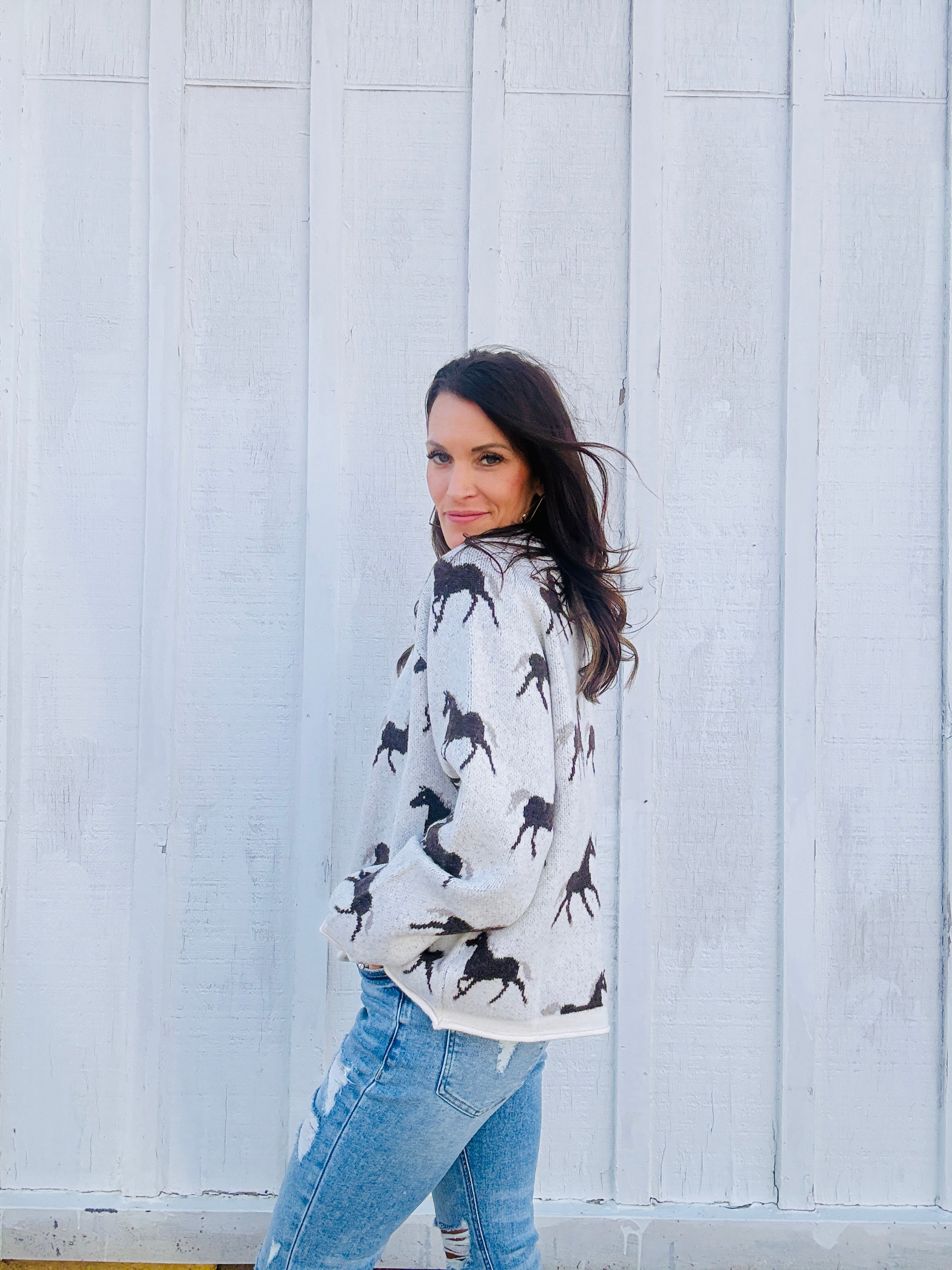 Horsin' Around Sweater