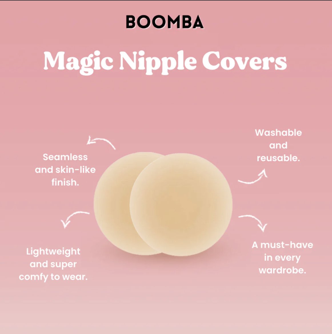 BOOMBA Magic Nipple Cover