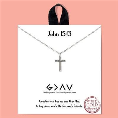 God is Greater Than Necklace