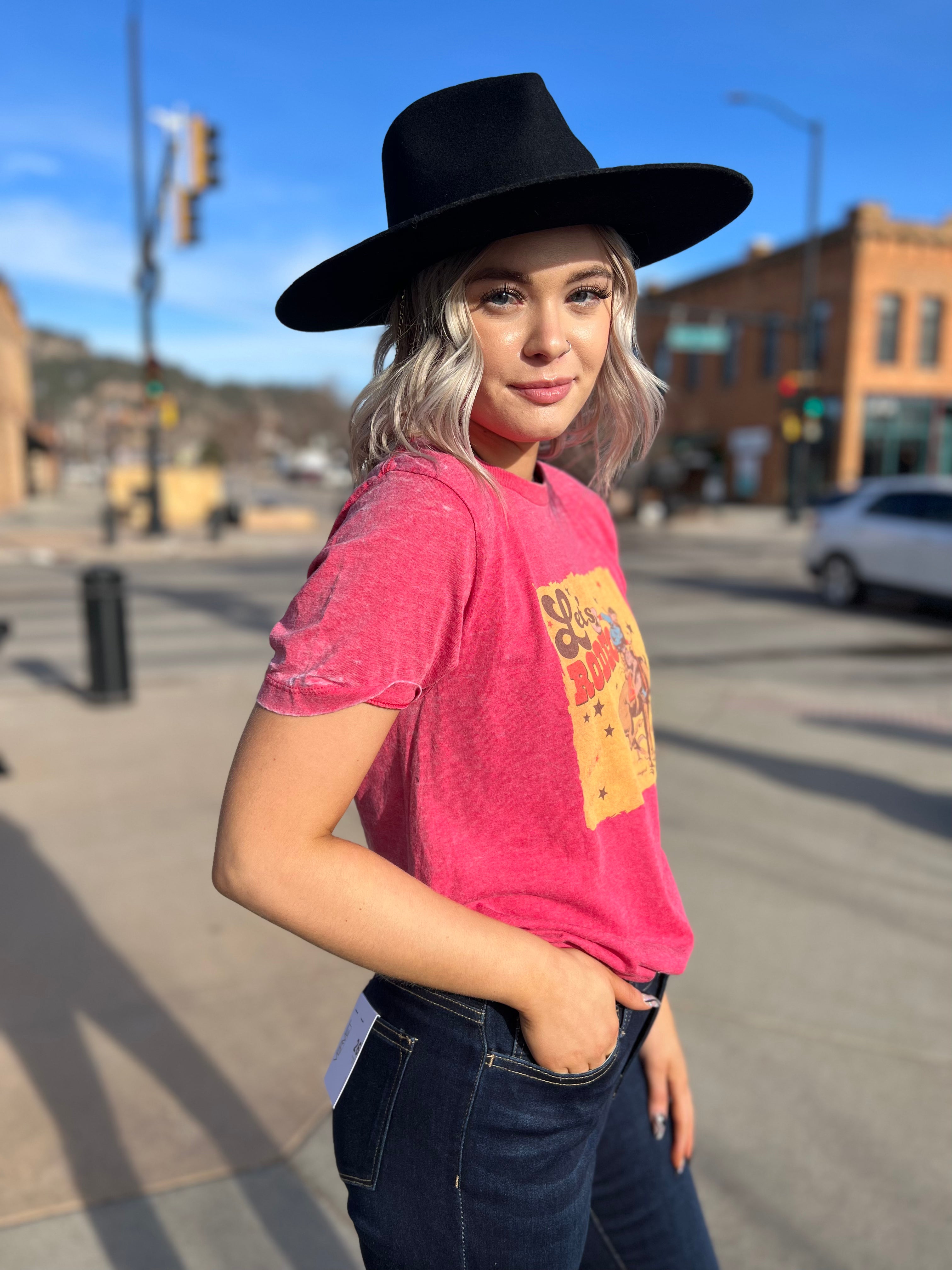 Let's Rodeo graphic tee